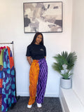 Mix match Adire Pants